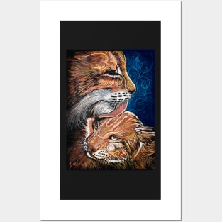 Bobcat Mama Posters and Art